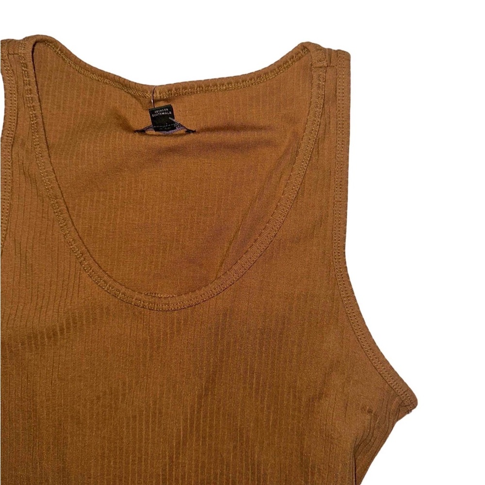 Sleeveless Open Back Ribbed Knit Dress - Picture 6 of 6